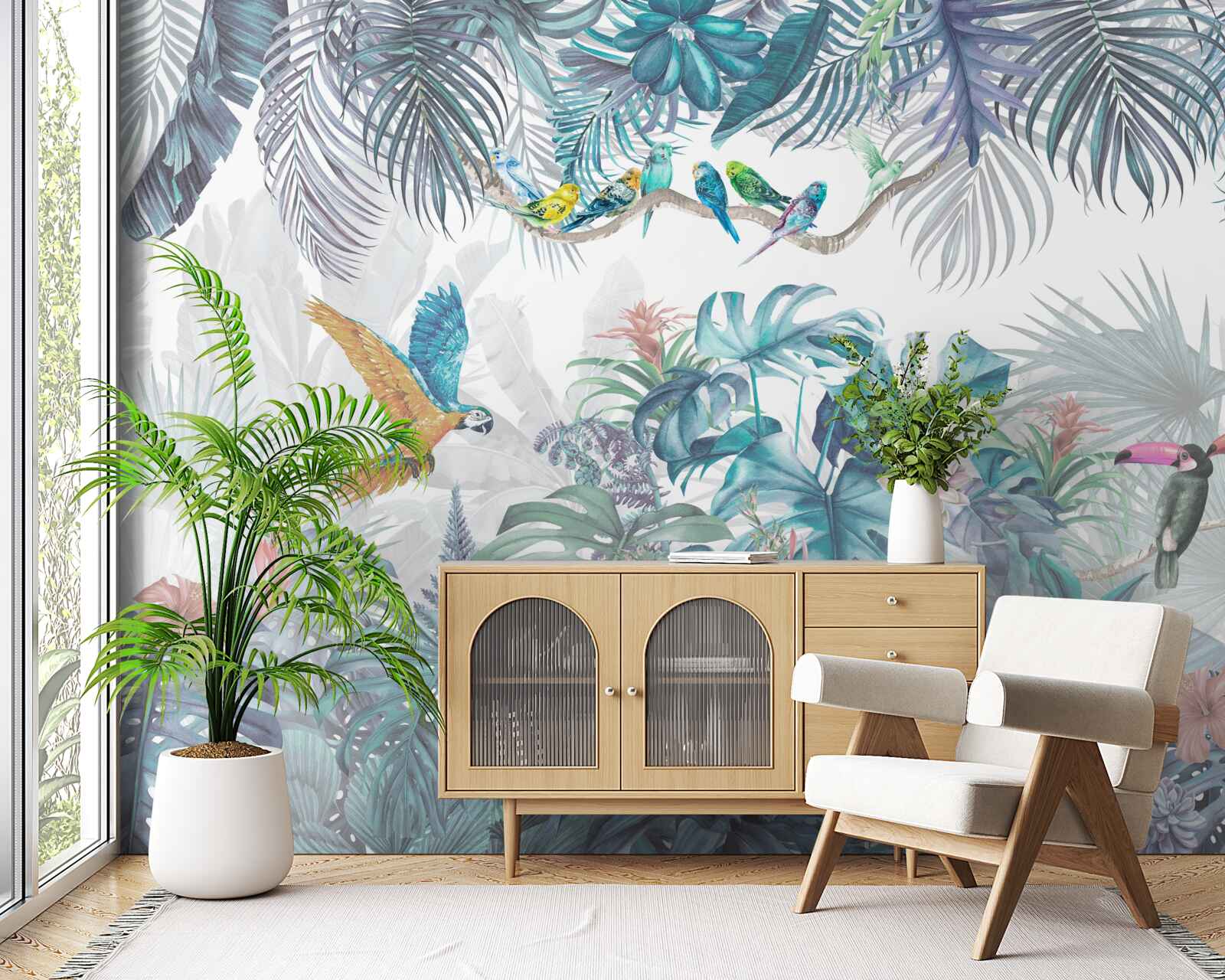 Fototapeta les počas lejaku