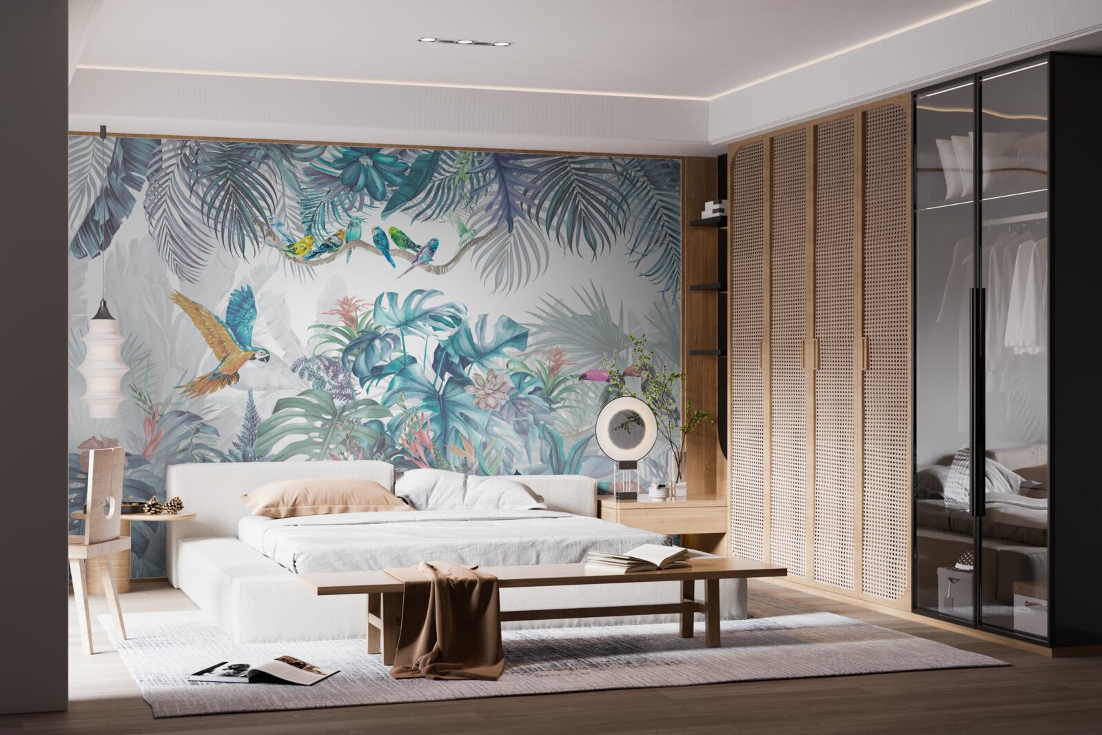 Fototapeta les počas lejaku