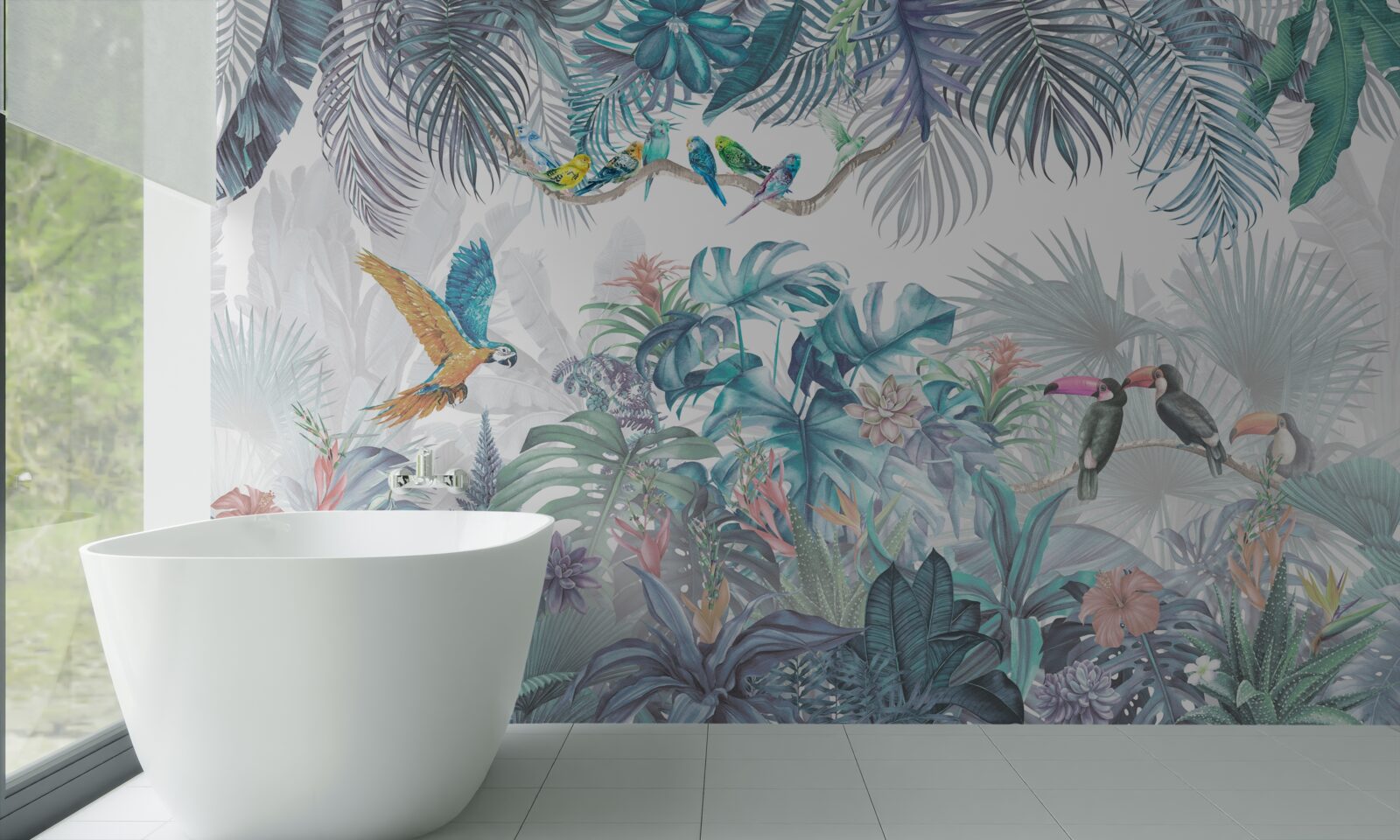 Fototapeta les počas lejaku