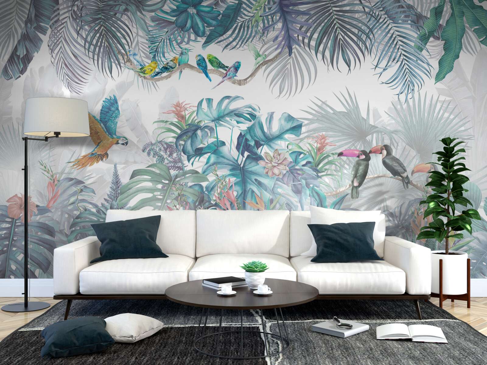 Fototapeta les počas lejaku