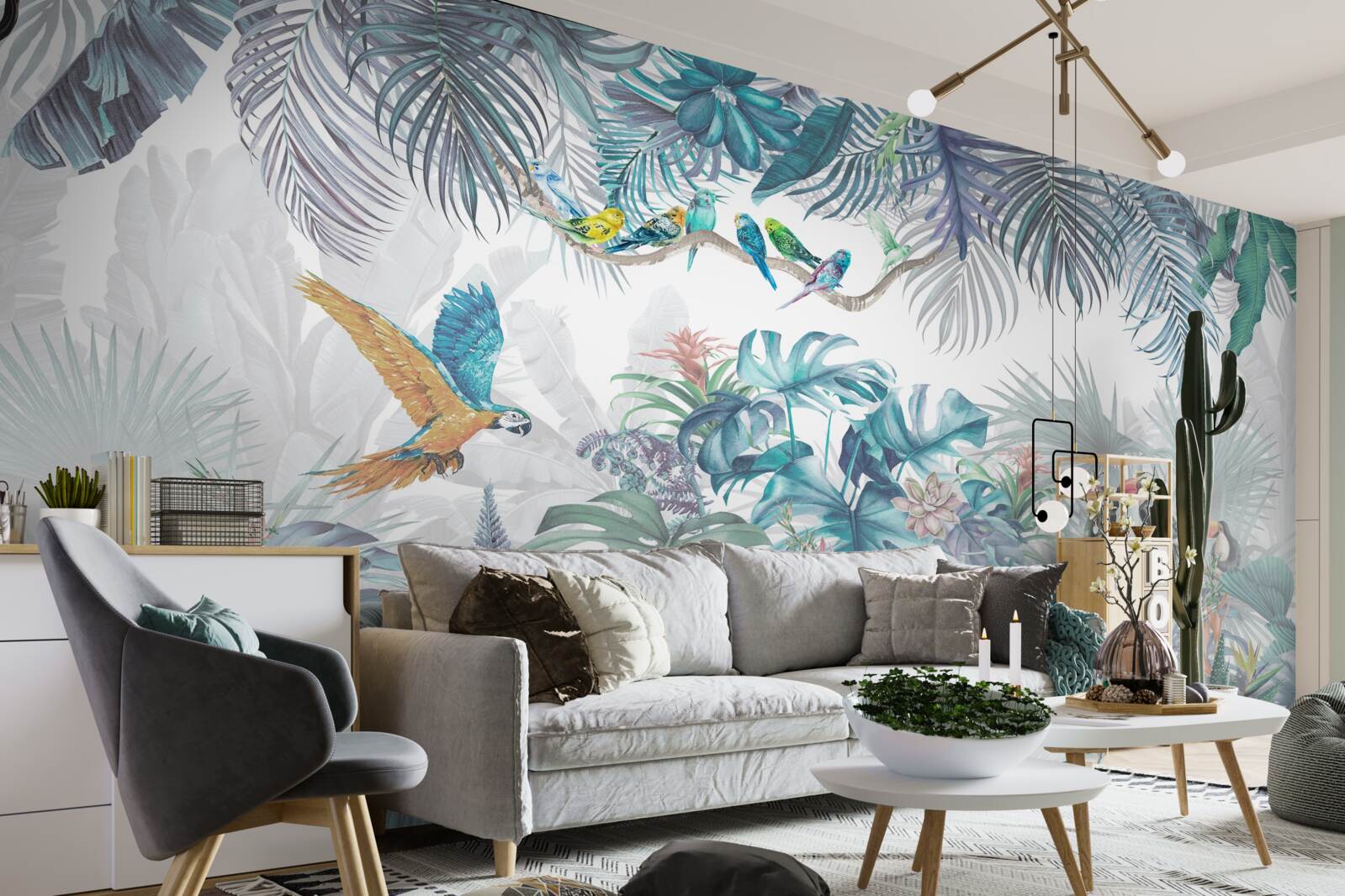 Fototapeta les počas lejaku