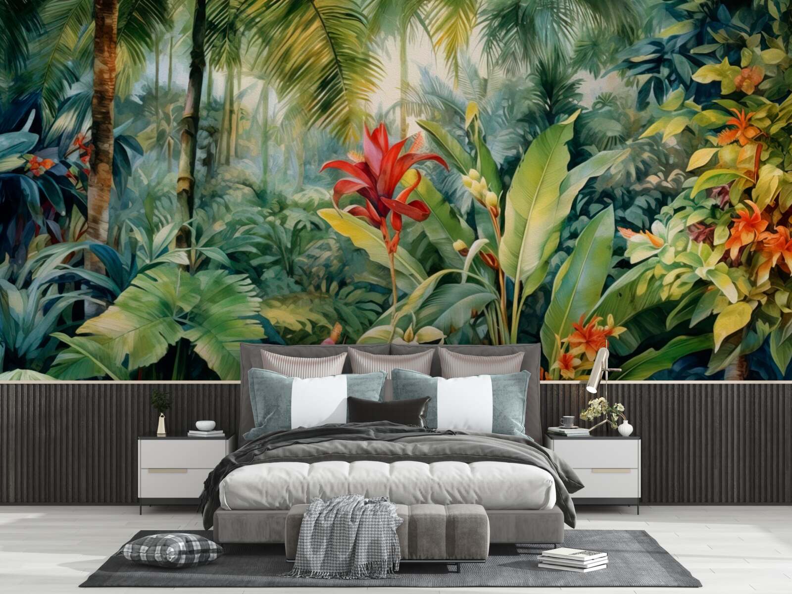 Fototapeta úžasná rozmanitosť tropickej flóry