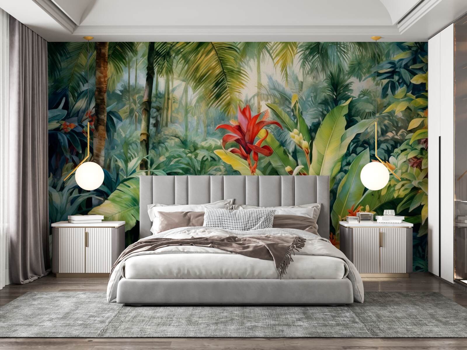 Fototapeta úžasná rozmanitosť tropickej flóry