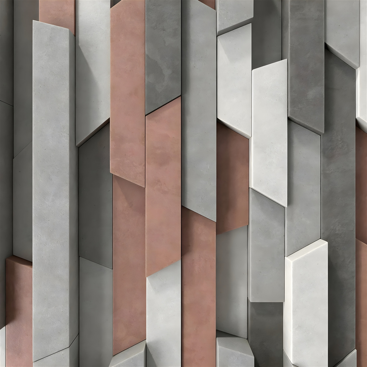 Fototapeta vertikálne tvary s objemom