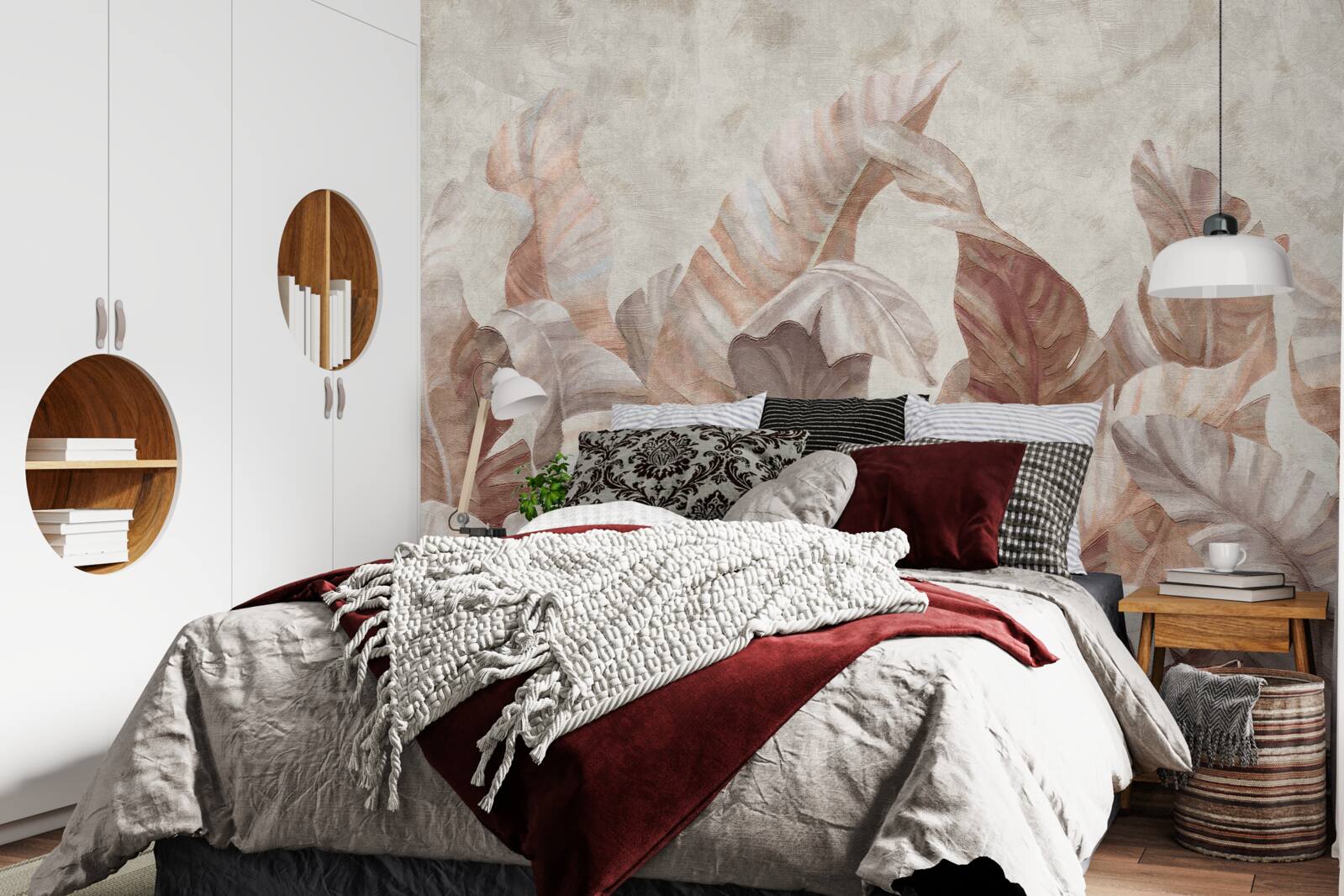 Fototapeta veľké listy tropických rastlín