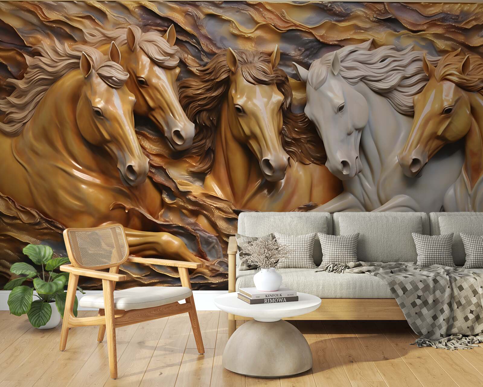 Fototapeta bežiace kone sa stali ľahkými