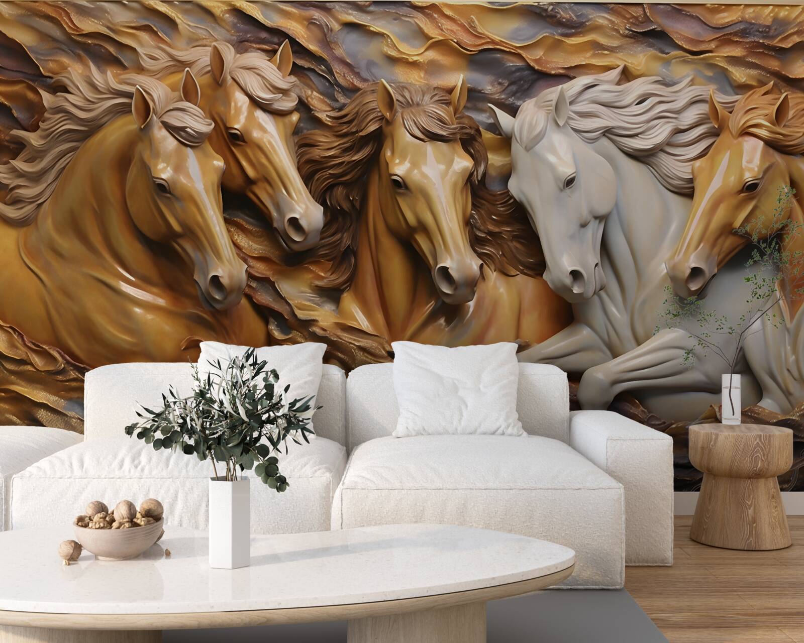 Fototapeta bežiace kone sa stali ľahkými