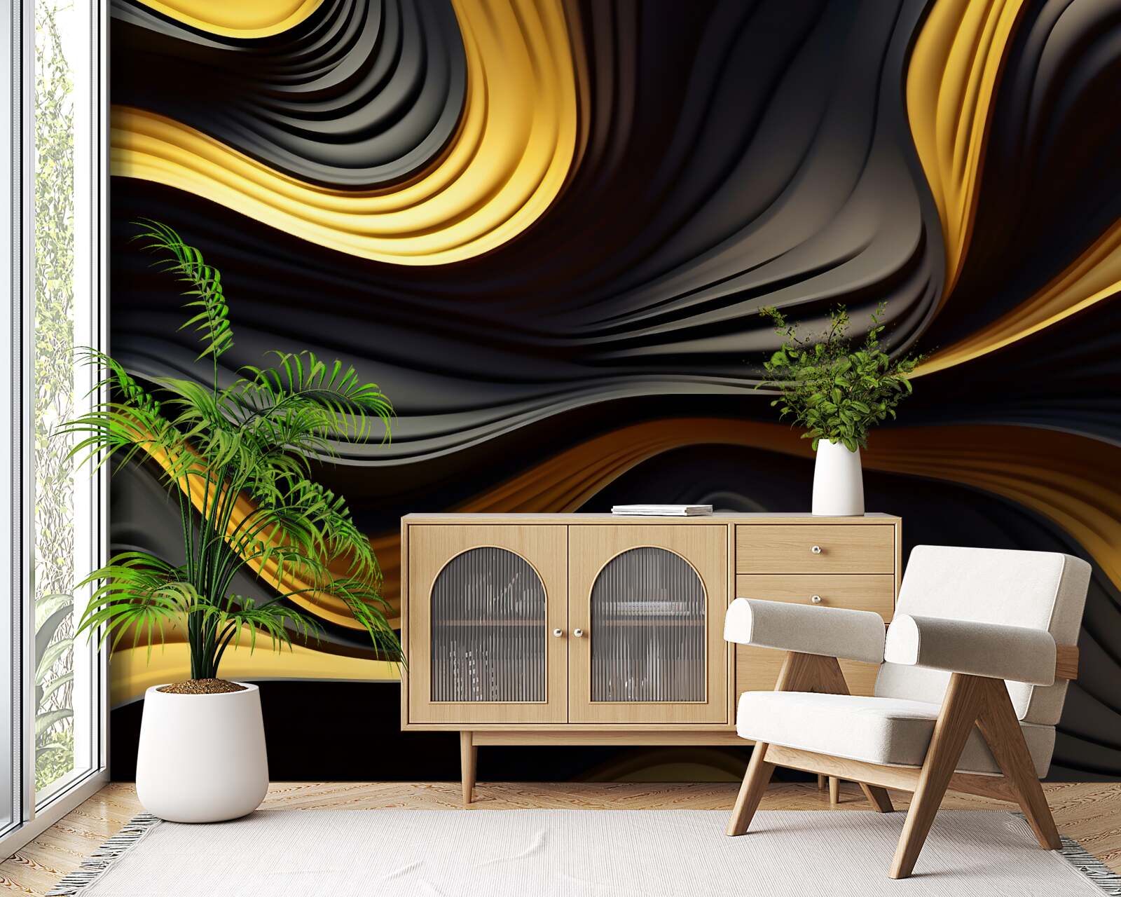 Fototapeta pece v púšti sú abstraktné