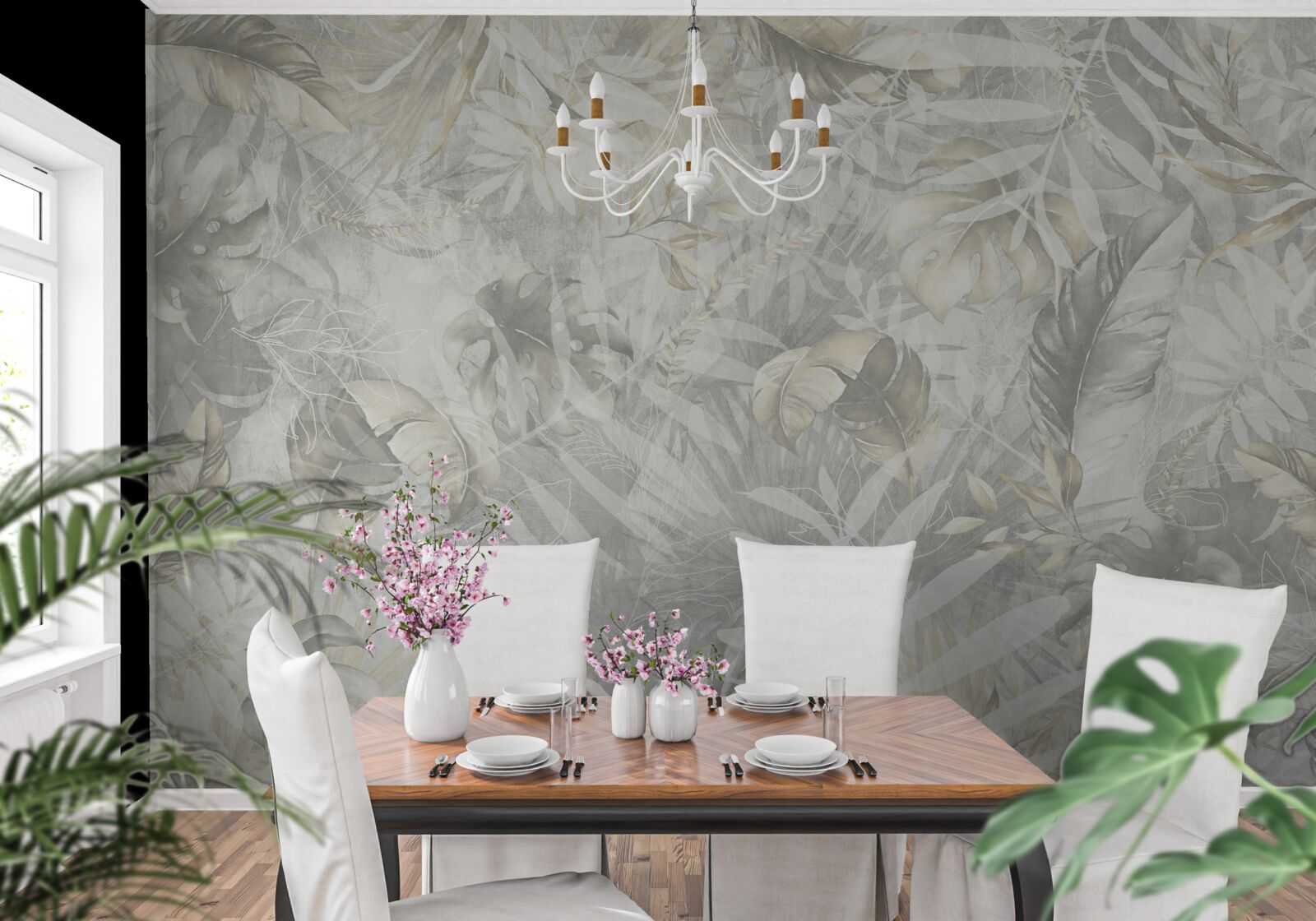 Fototapeta množstvo rastlín v džungli