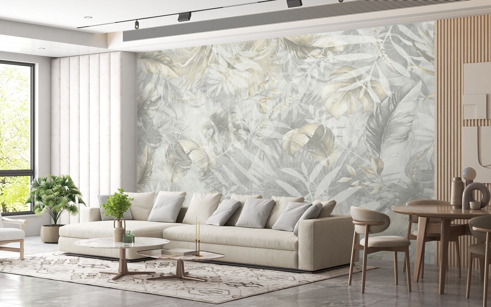 Fototapeta množstvo rastlín v džungli