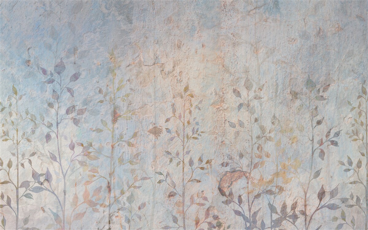 Fototapeta štíhle konáre ako akvarel