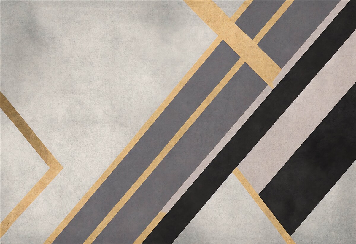 Fototapeta farebné čiary na dlaždiciach sú usporiadané rovnomerne