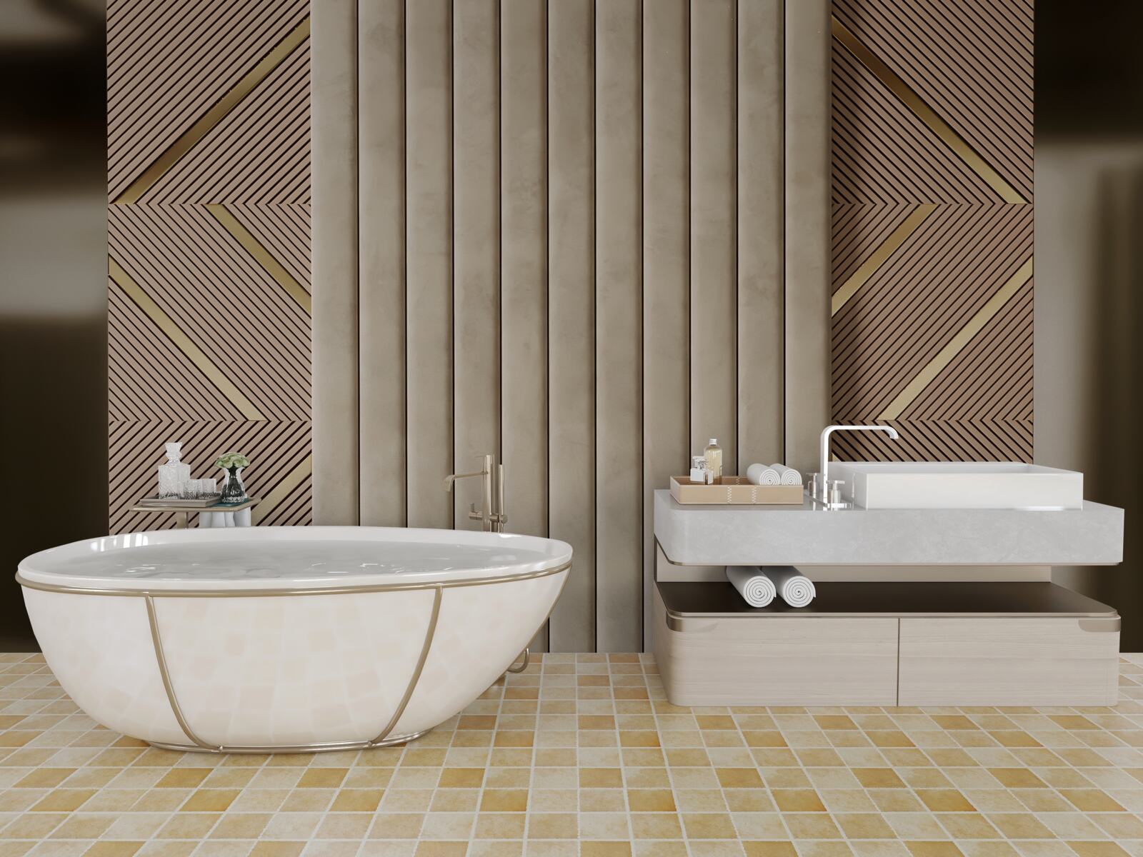 Fototapeta geometrické abstraktné vzory