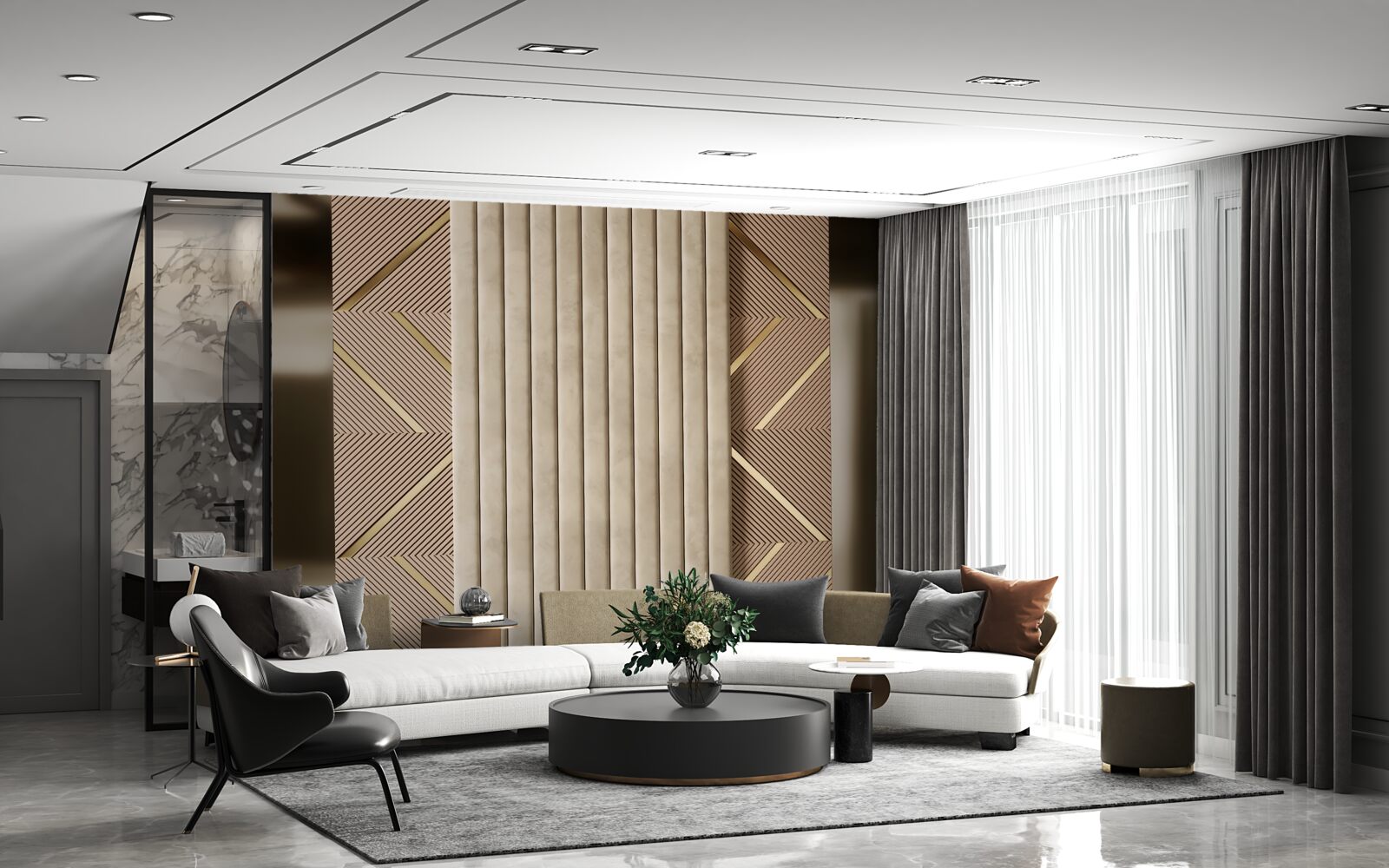 Fototapeta geometrické abstraktné vzory