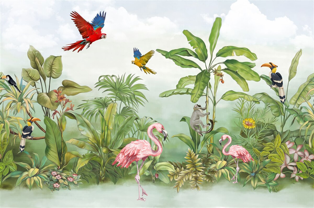 Fototapeta zvieratá v zadymených lesoch