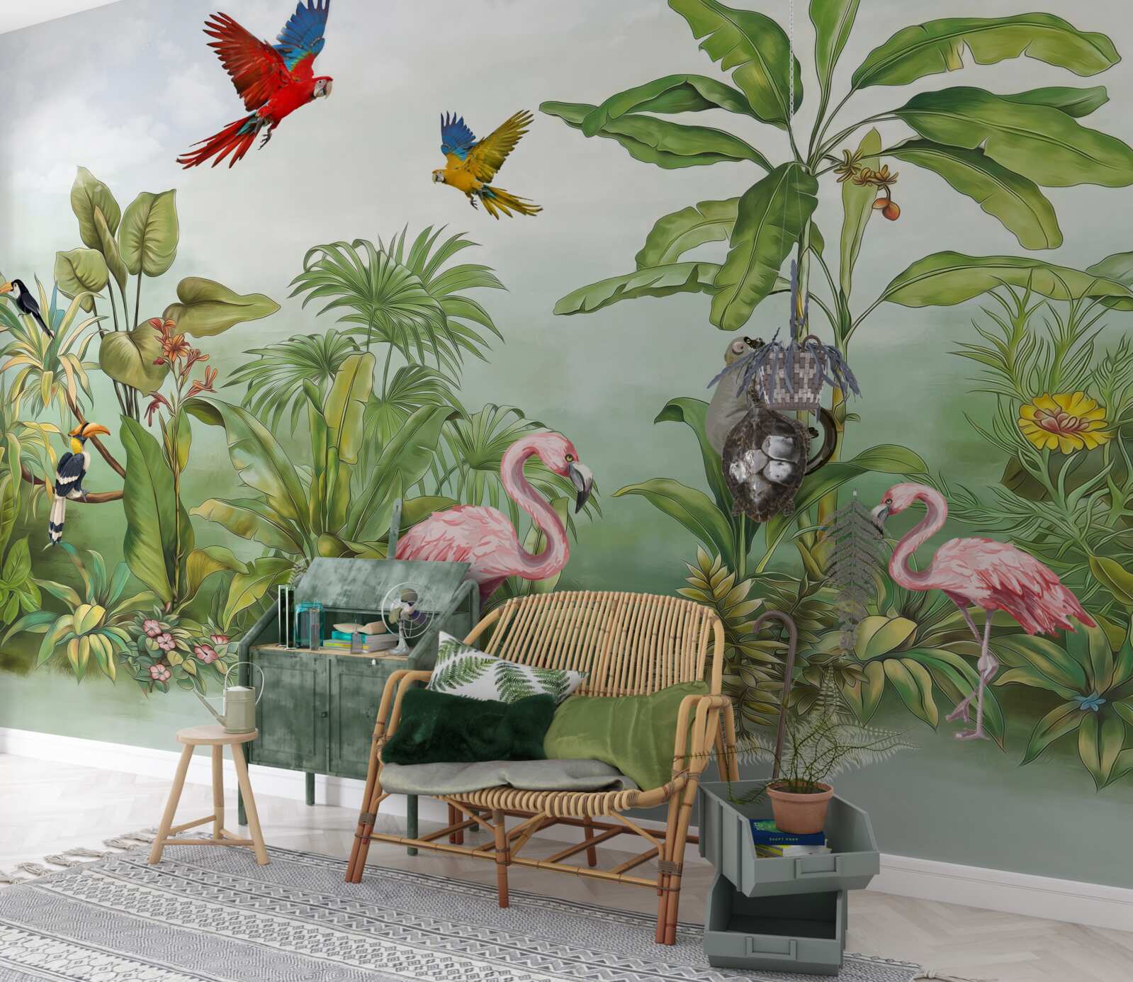 Fototapeta zvieratá v zadymených lesoch