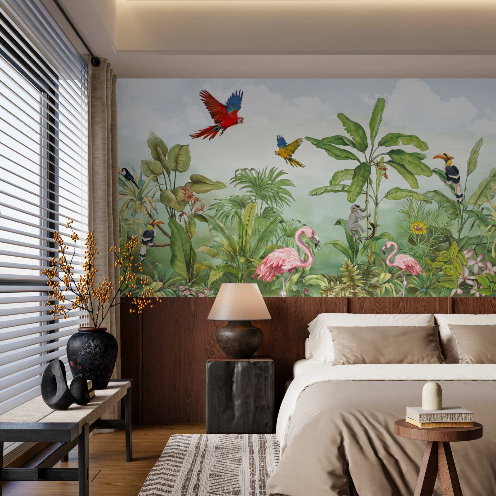 Fototapeta zvieratá v zadymených lesoch