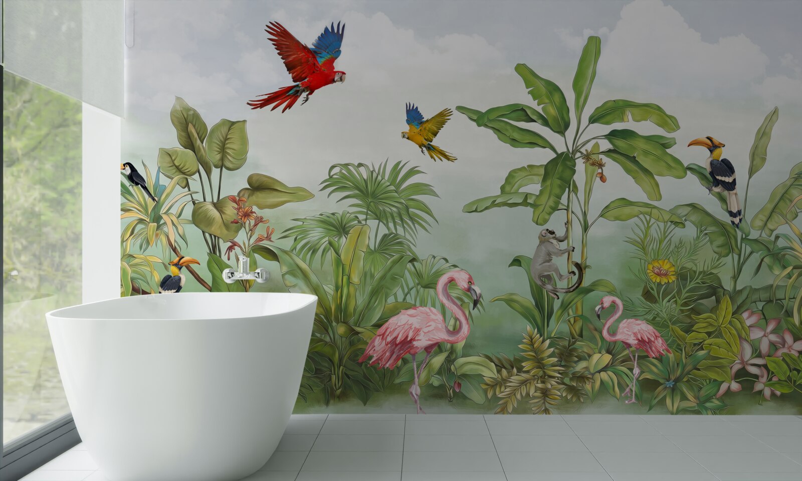 Fototapeta zvieratá v zadymených lesoch