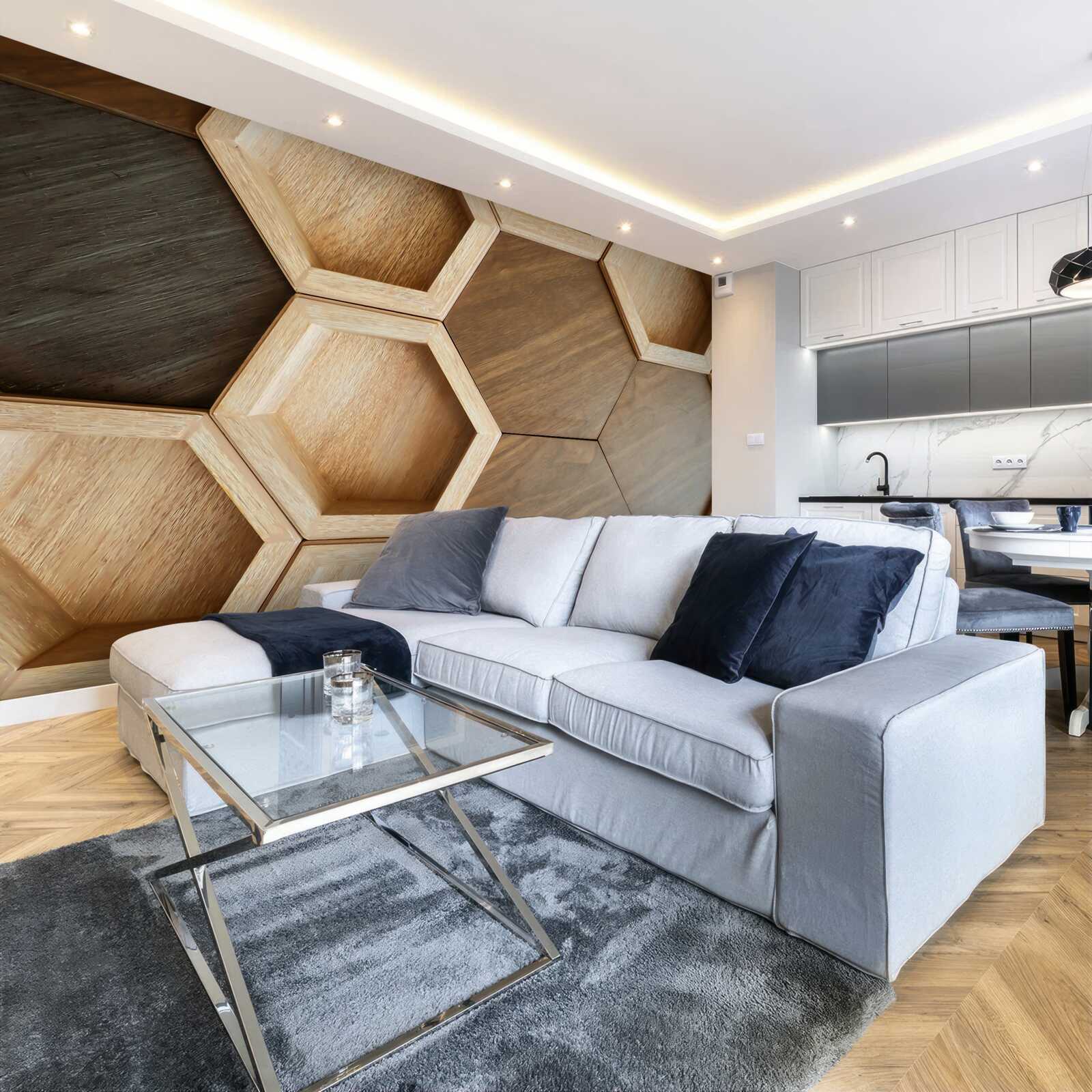 Fototapeta viacfarebné drevené bunky