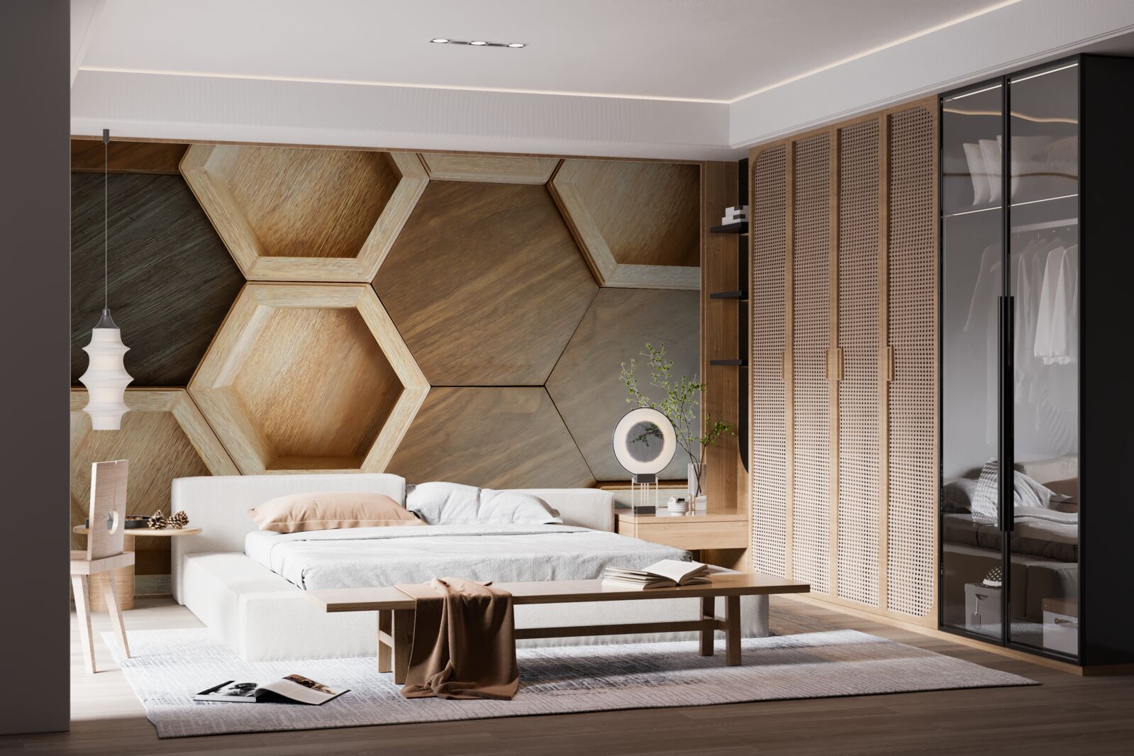 Fototapeta viacfarebné drevené bunky