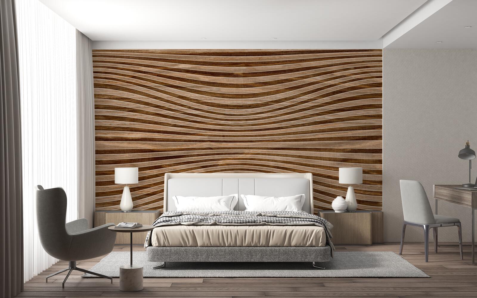 Fototapeta povrch dreva je hladký