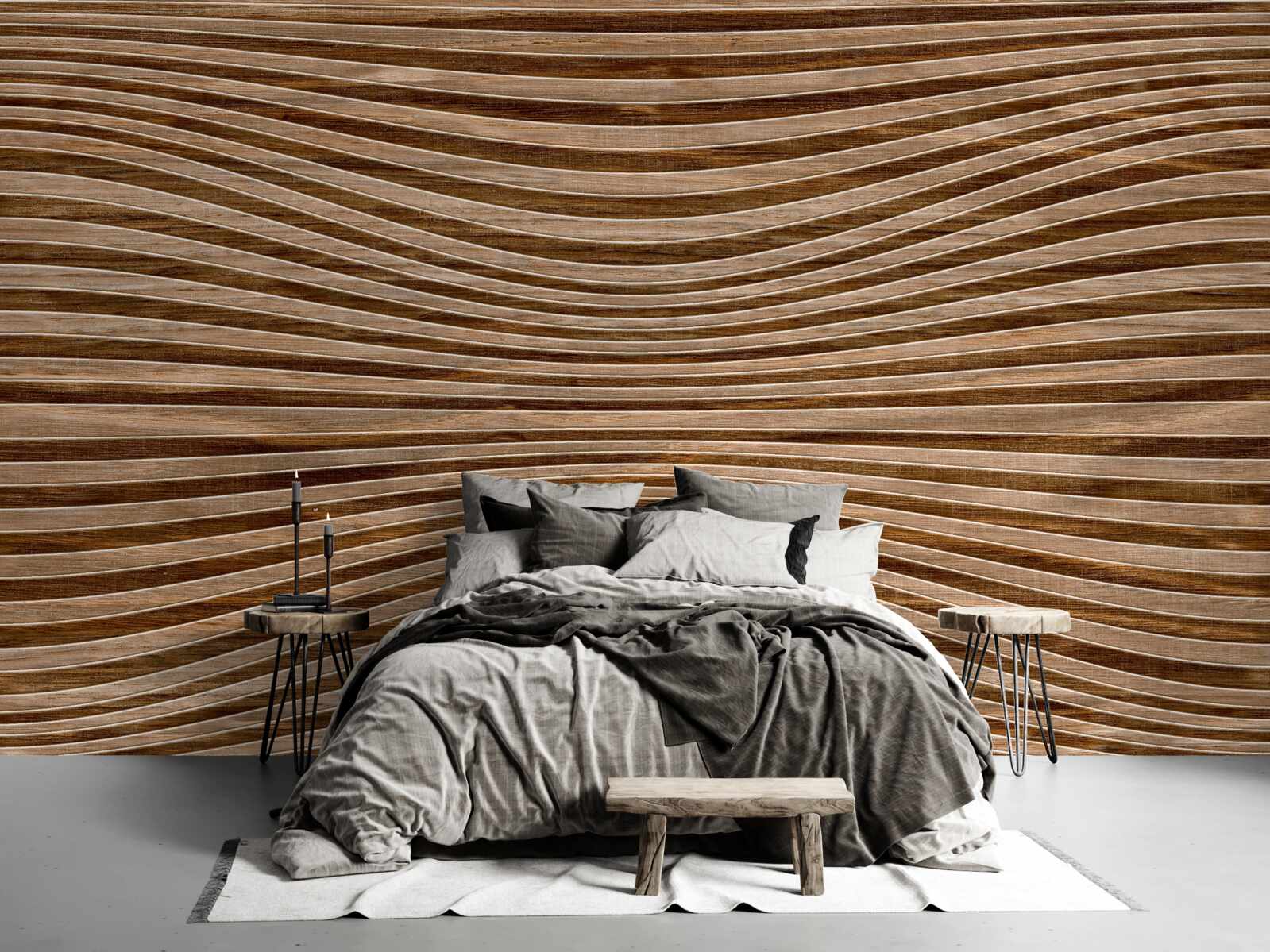 Fototapeta povrch dreva je hladký