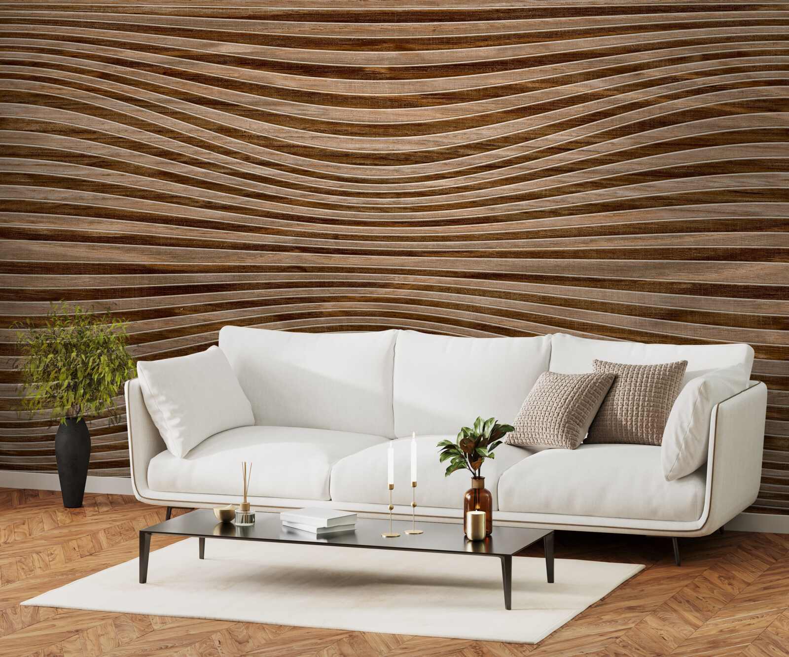 Fototapeta povrch dreva je hladký