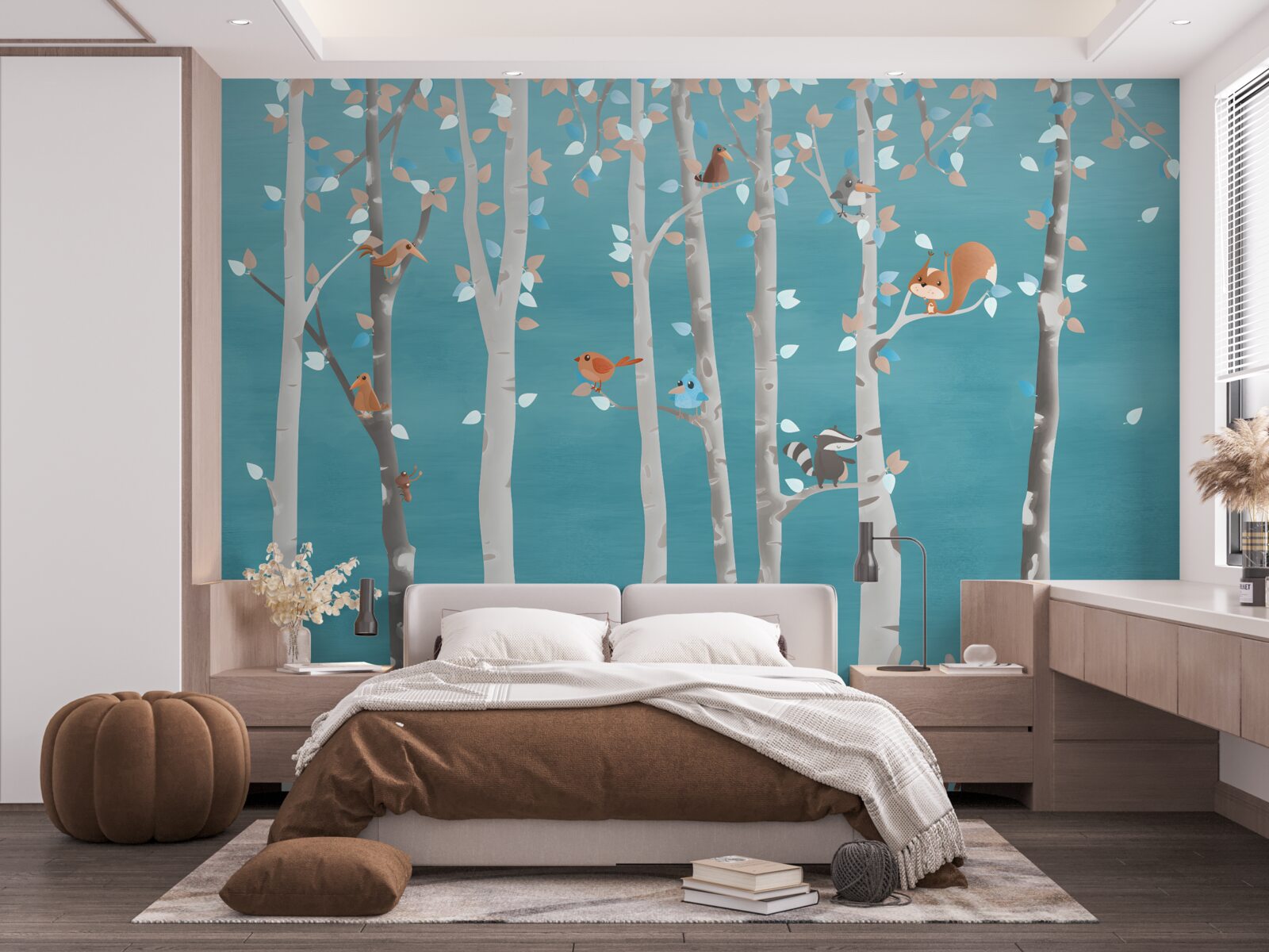 Fototapeta zvierat a obyvateľov lesa