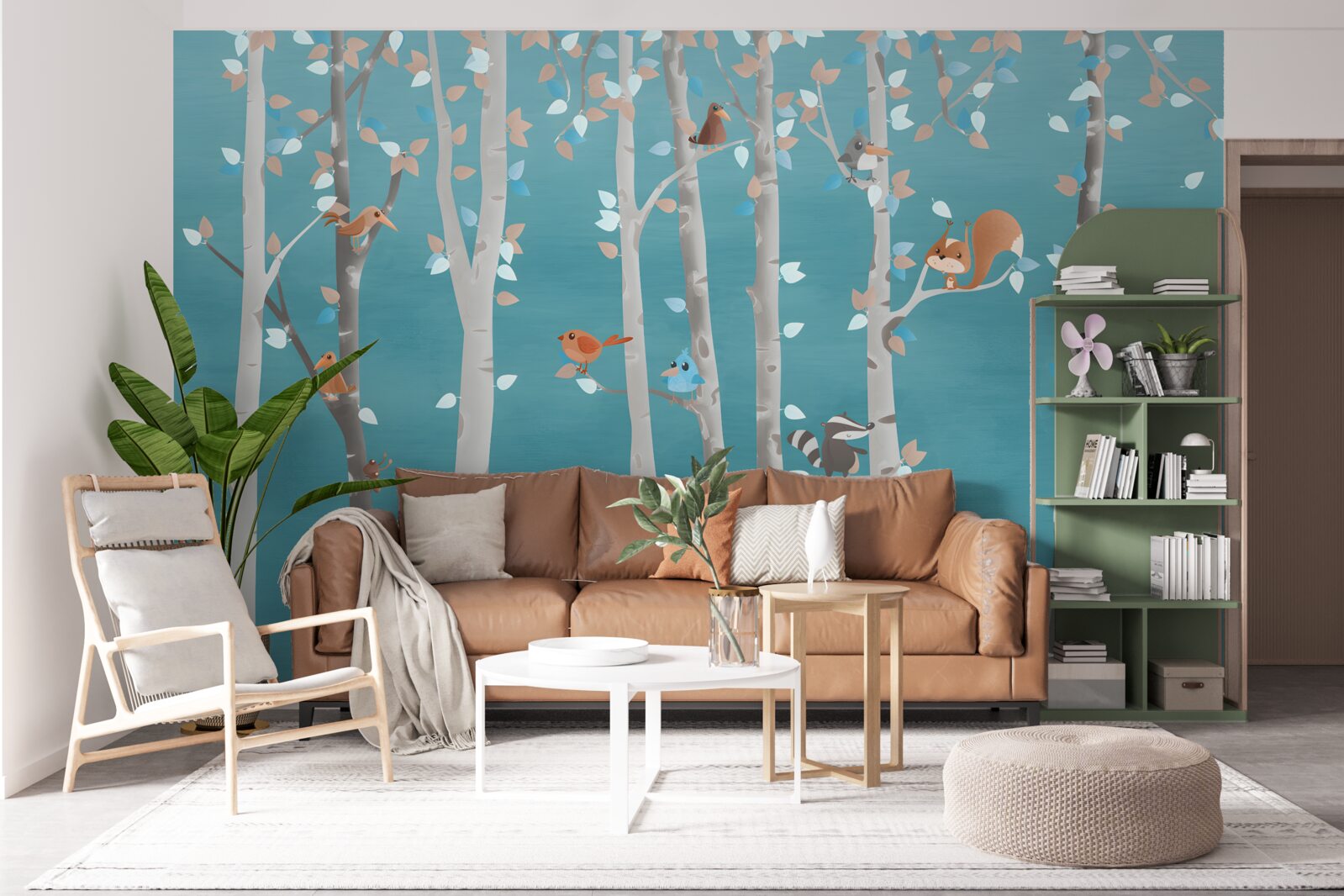 Fototapeta zvierat a obyvateľov lesa