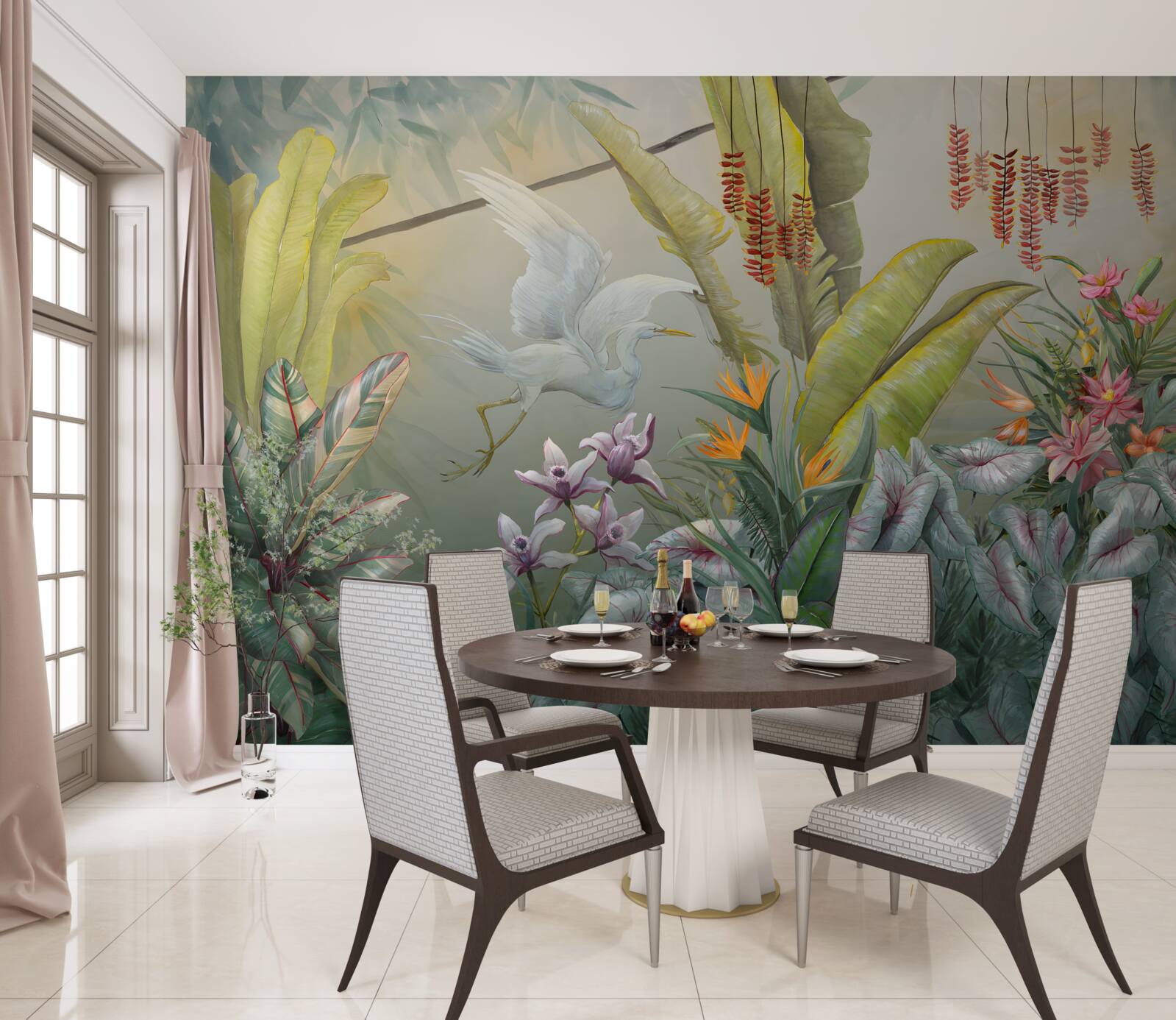 Fototapeta bohatá tropická vegetácia