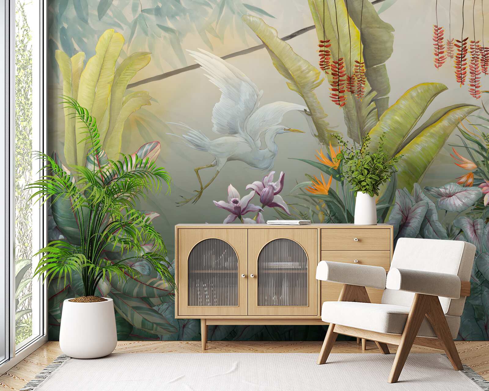 Fototapeta bohatá tropická vegetácia