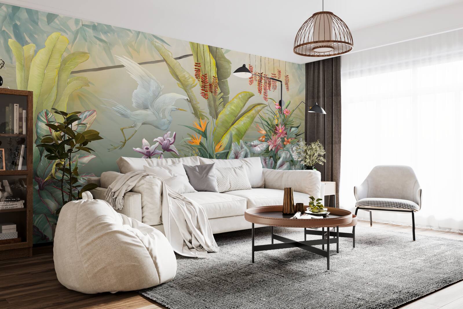 Fototapeta bohatá tropická vegetácia