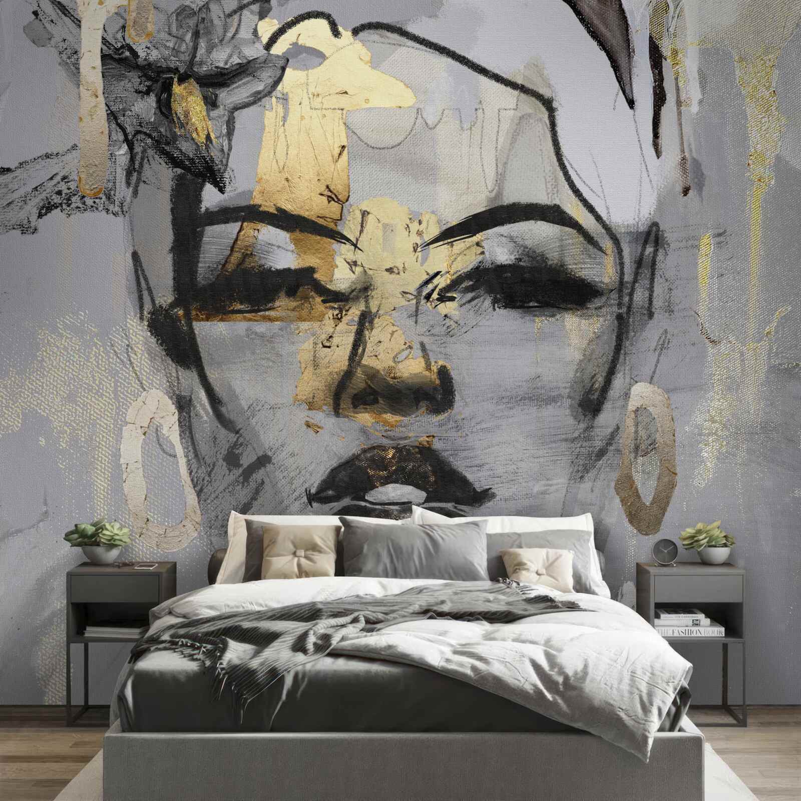 Fototapeta vnímanie dievčaťa je abstraktné