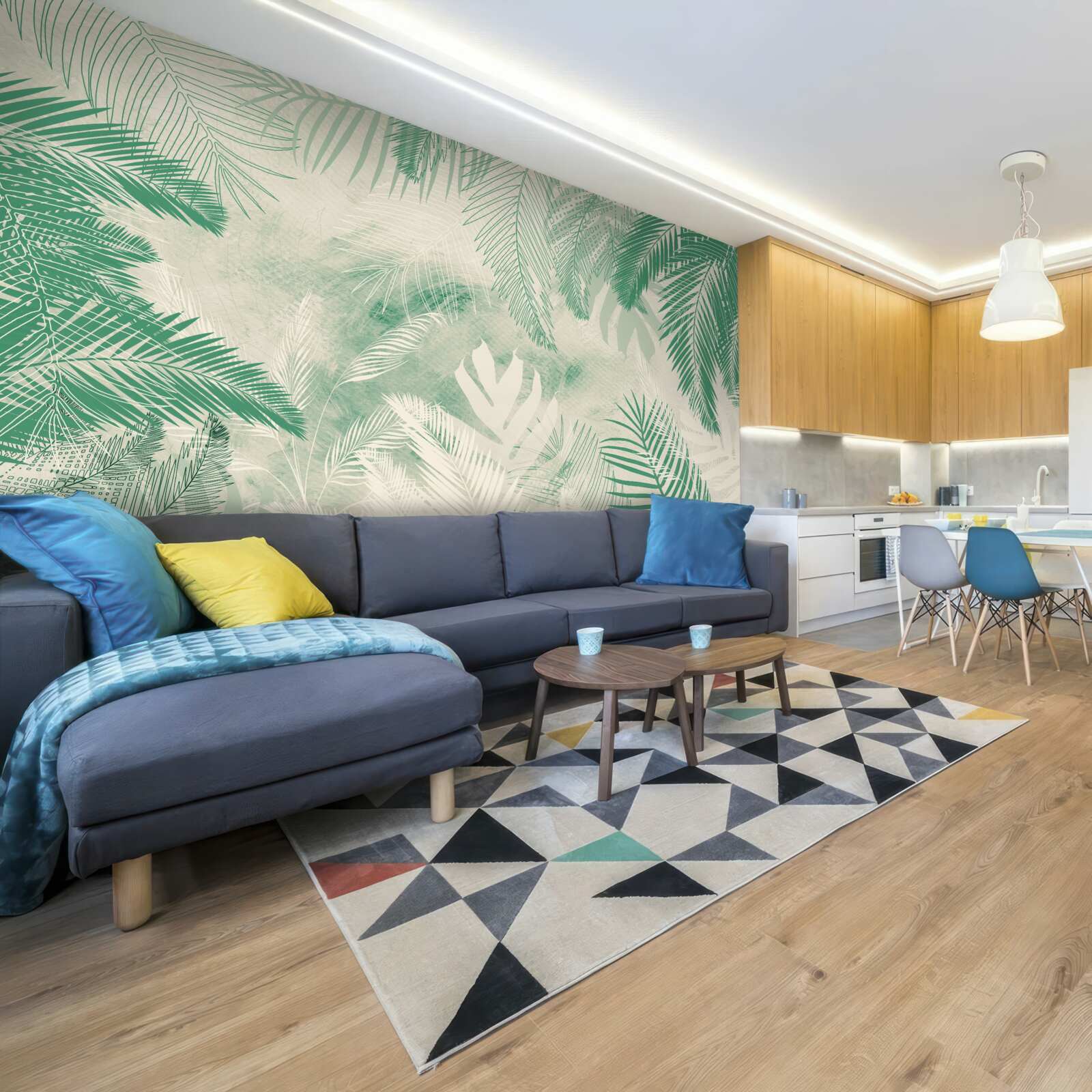 Fototapeta listy paprade zostávajú zelené po celý rok