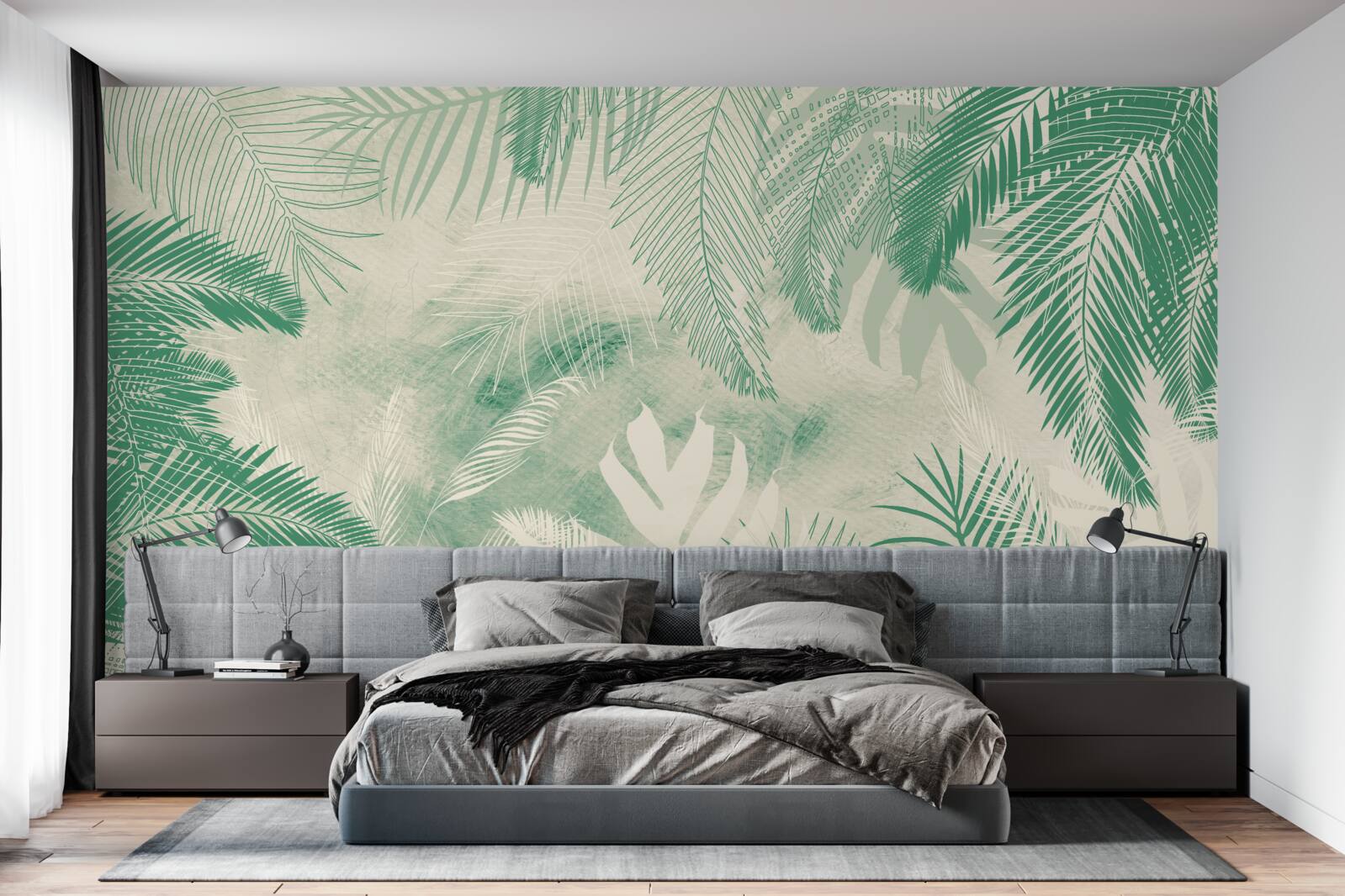 Fototapeta listy paprade zostávajú zelené po celý rok