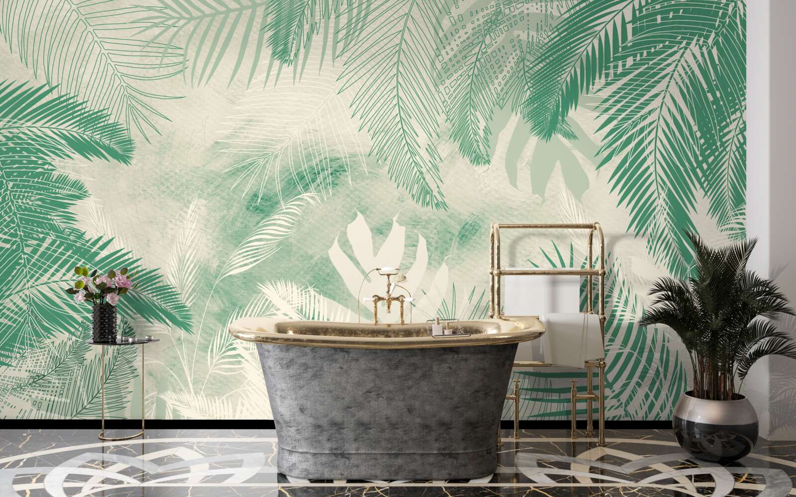 Fototapeta listy paprade zostávajú zelené po celý rok