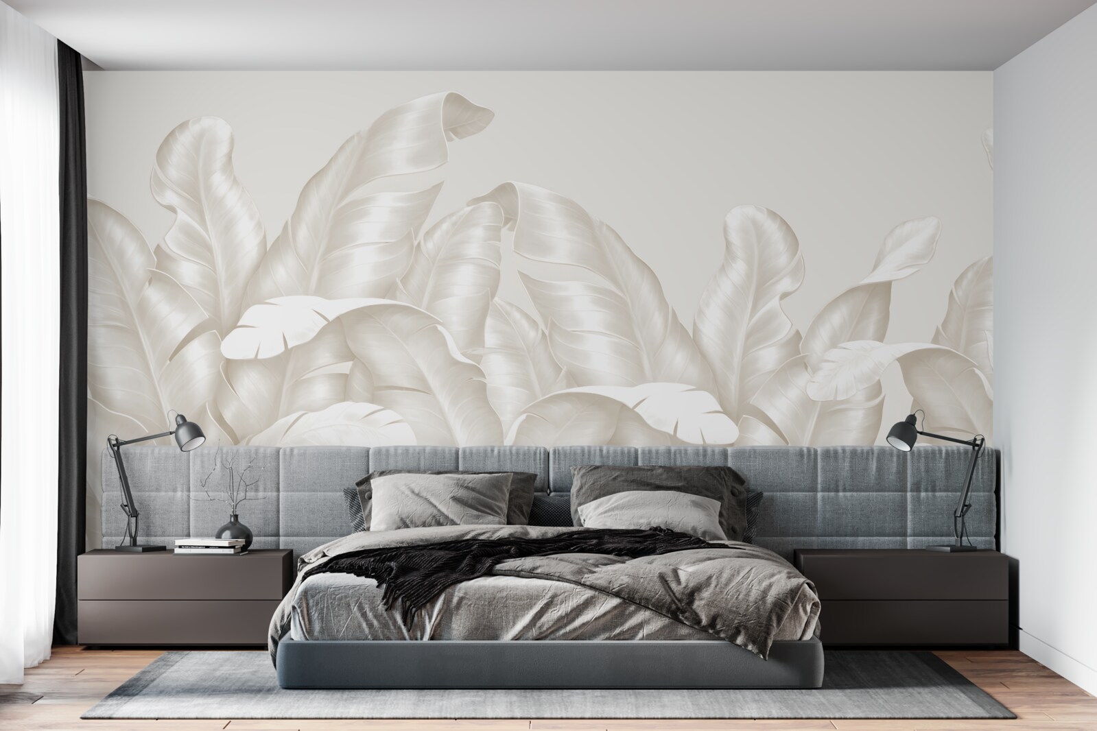 Fototapeta hustá tropická papraď