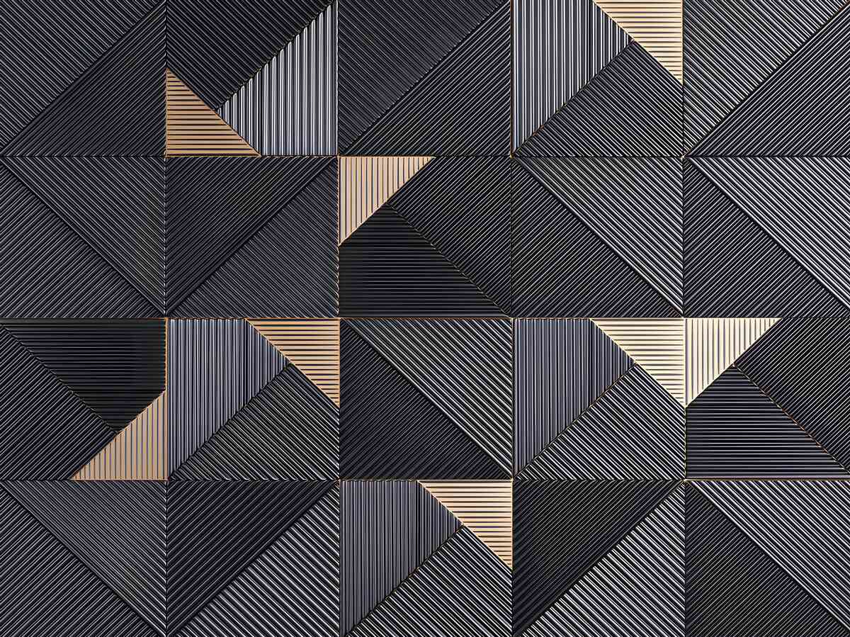 Fototapeta hladké geometrické abstrakcie