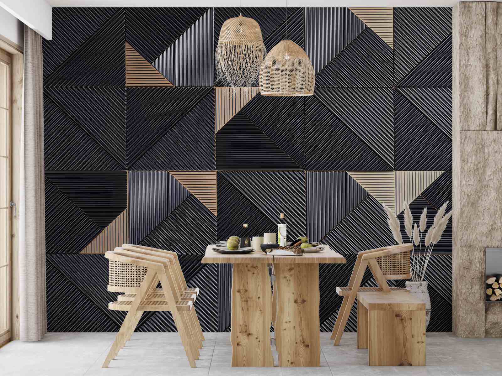 Fototapeta hladké geometrické abstrakcie