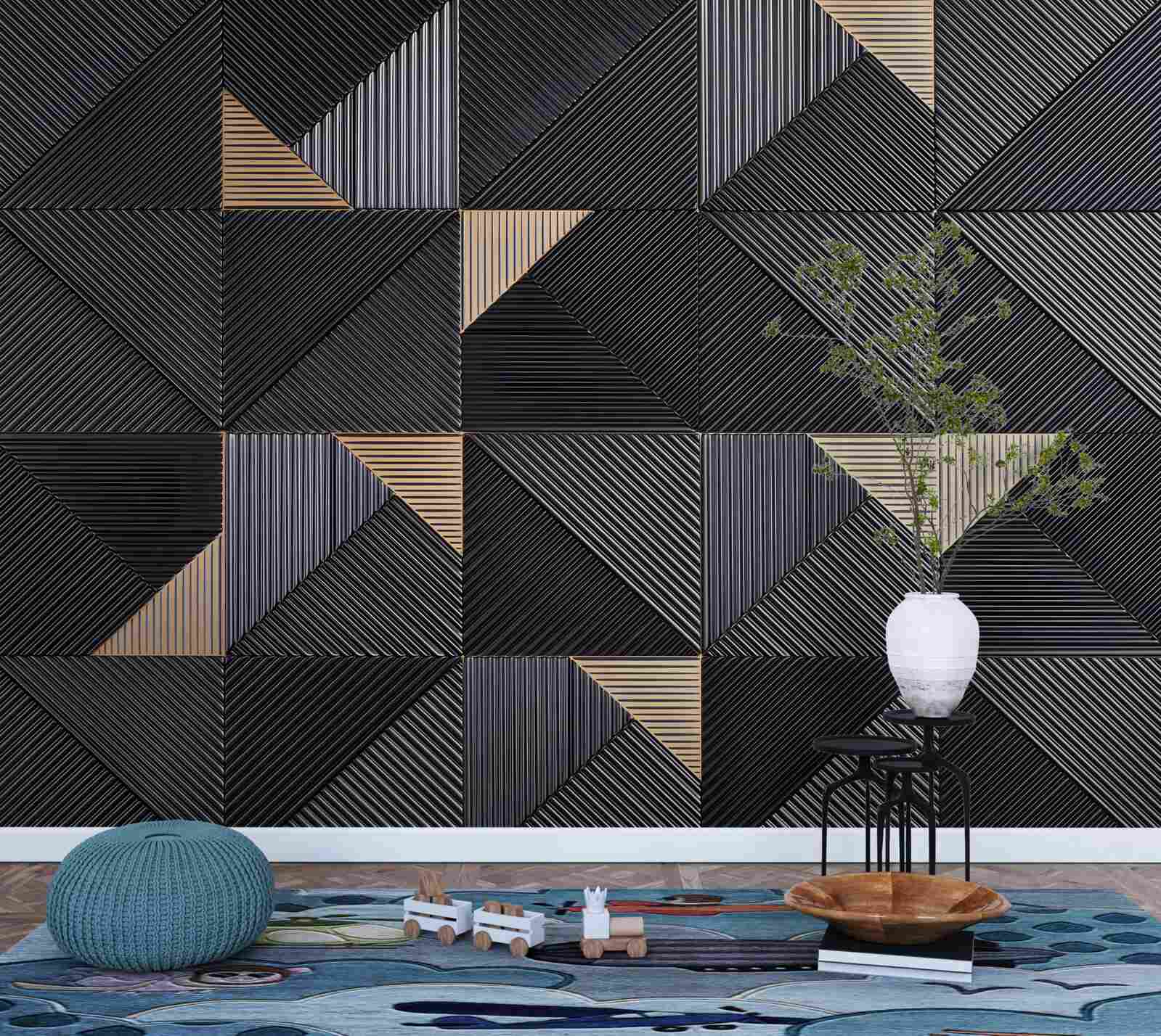 Fototapeta hladké geometrické abstrakcie