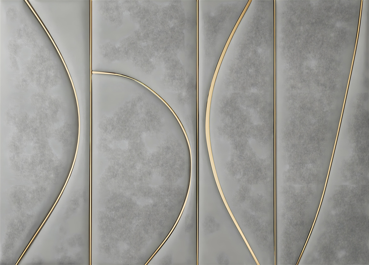 Fototapeta šedá textúra so zlatými čiarami
