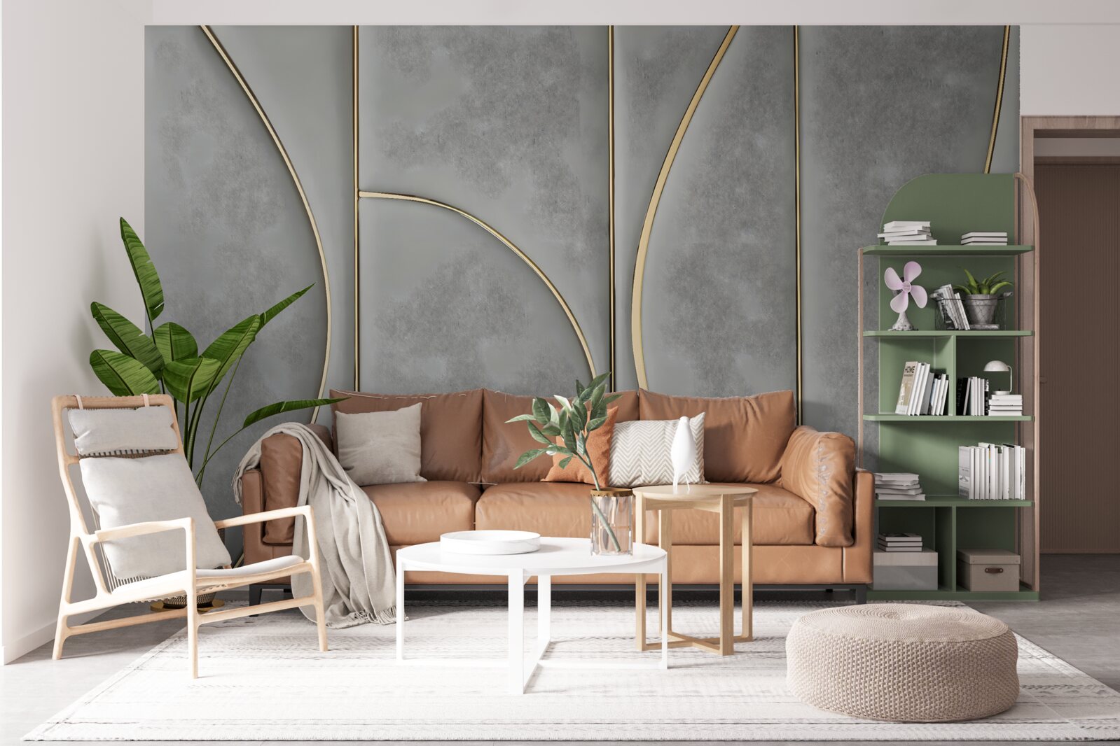 Fototapeta šedá textúra so zlatými čiarami