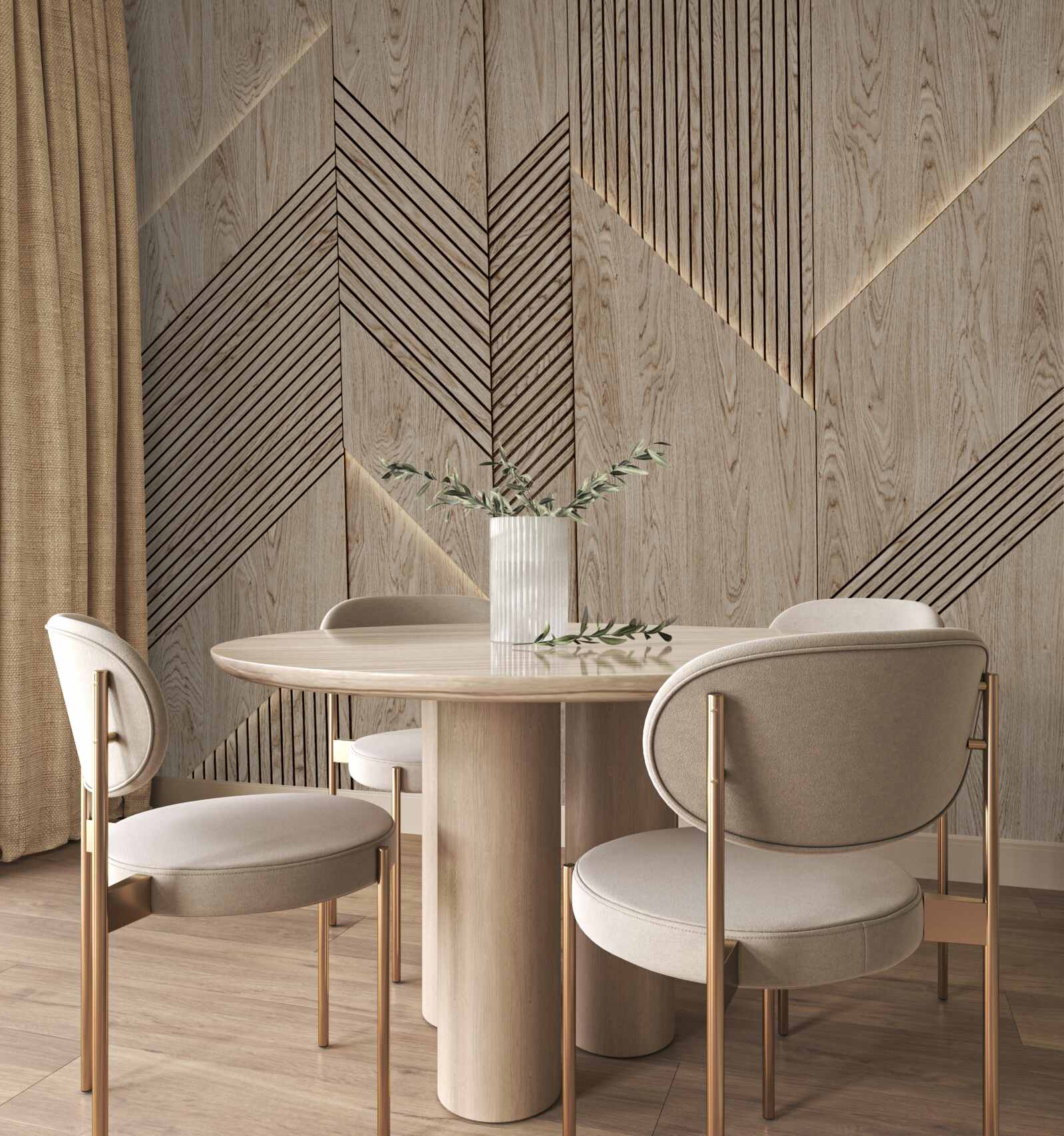 Fototapeta fazetovaná textúra dreva