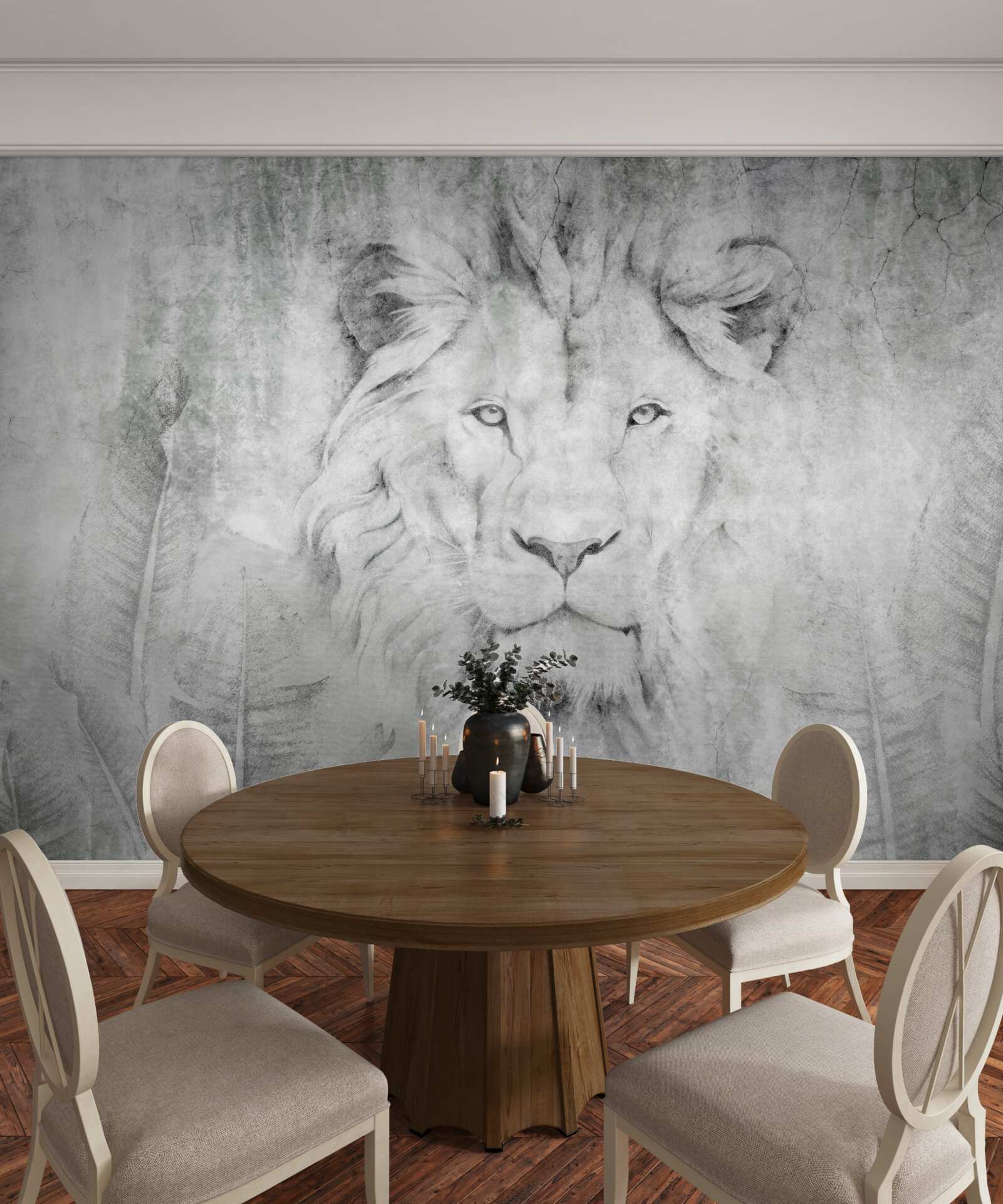 Fototapeta vízia leva v tropickej oblasti