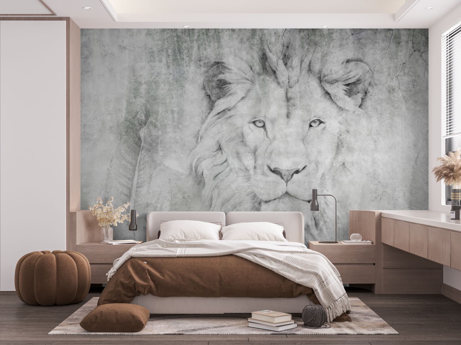 Fototapeta vízia leva v tropickej oblasti