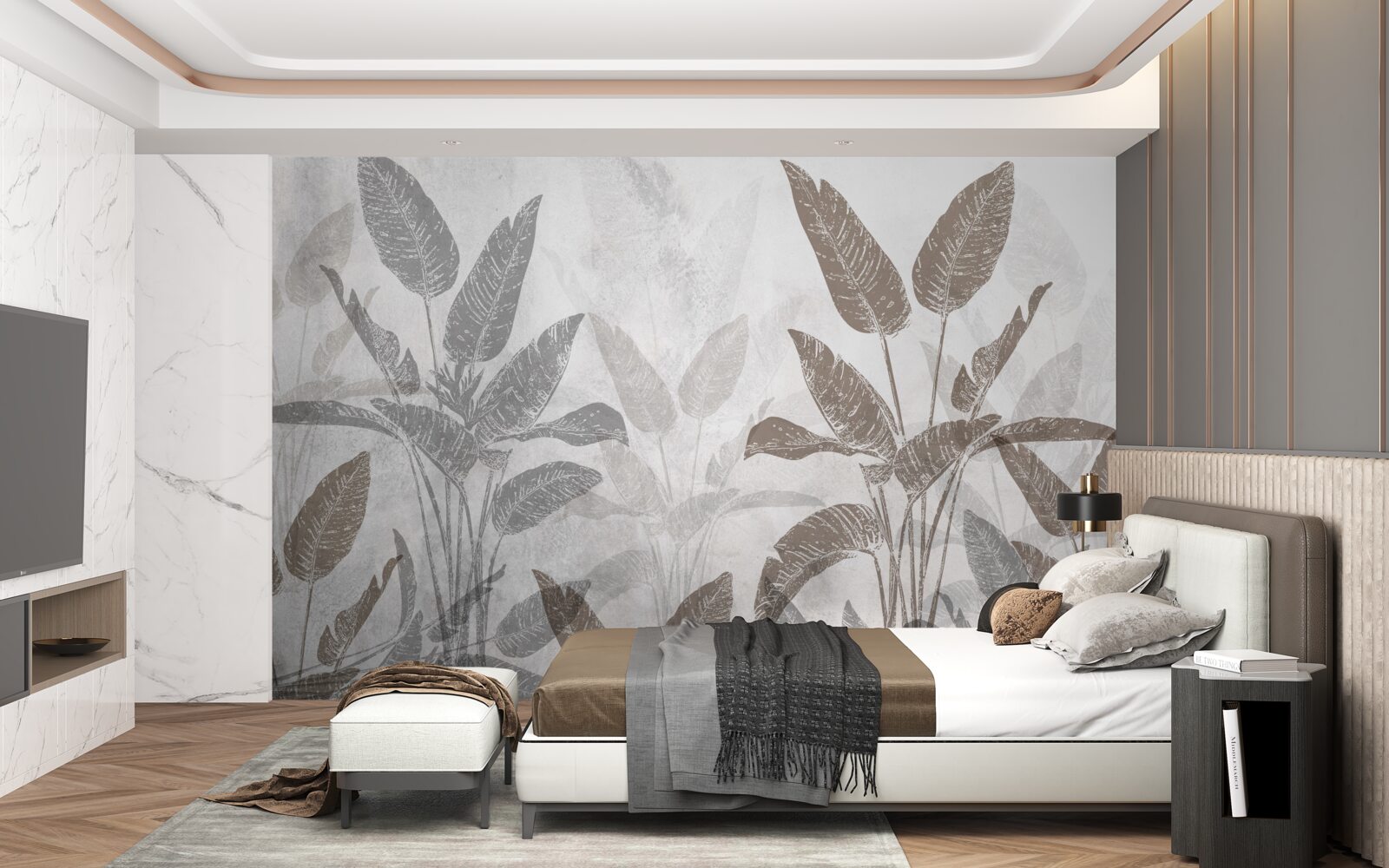 Fototapeta vysoké a mohutné rastliny