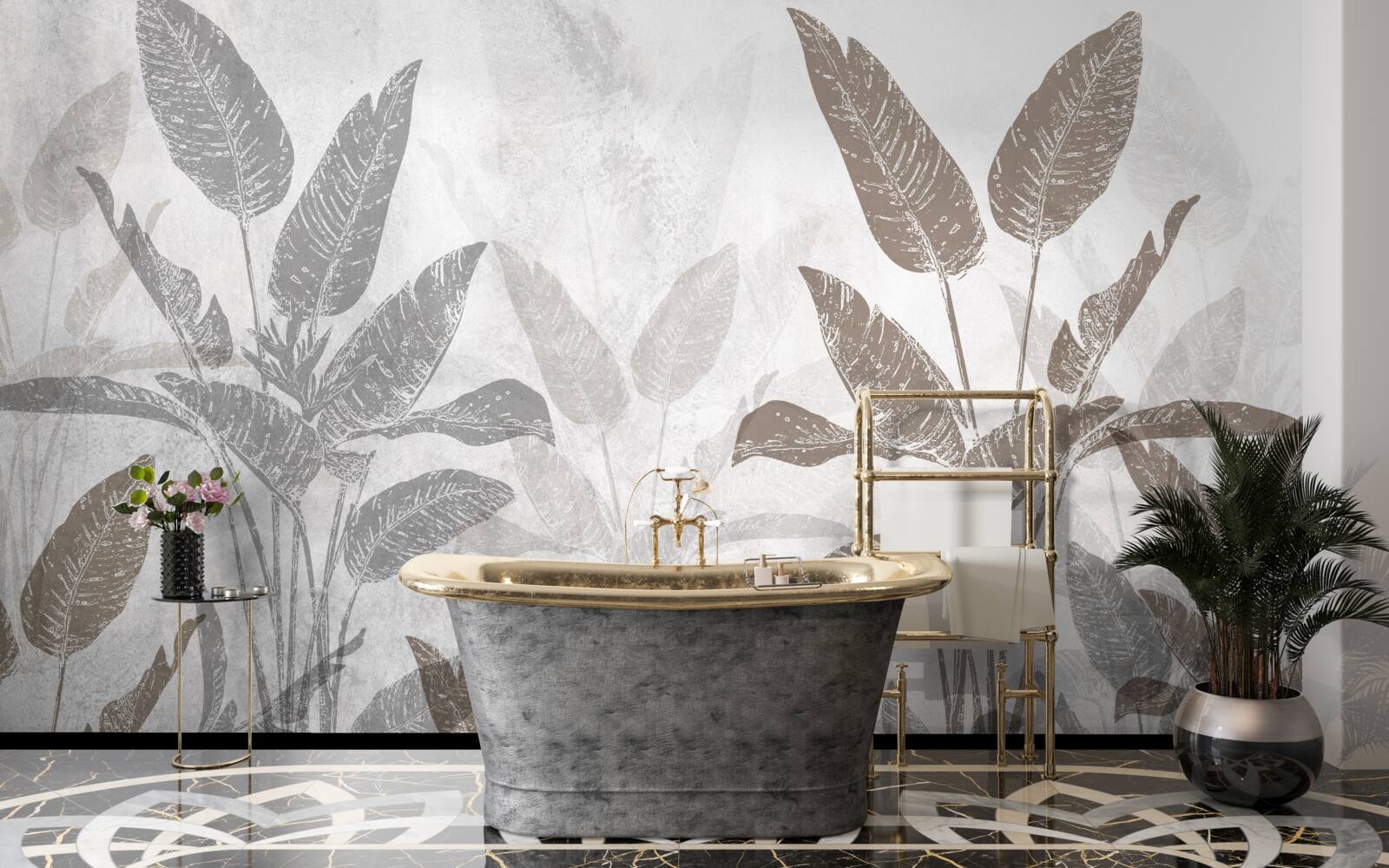 Fototapeta vysoké a mohutné rastliny