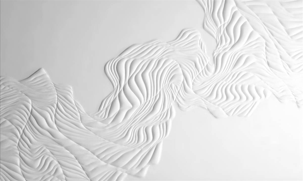 Fototapeta abstraktné línie na svetlých látkach