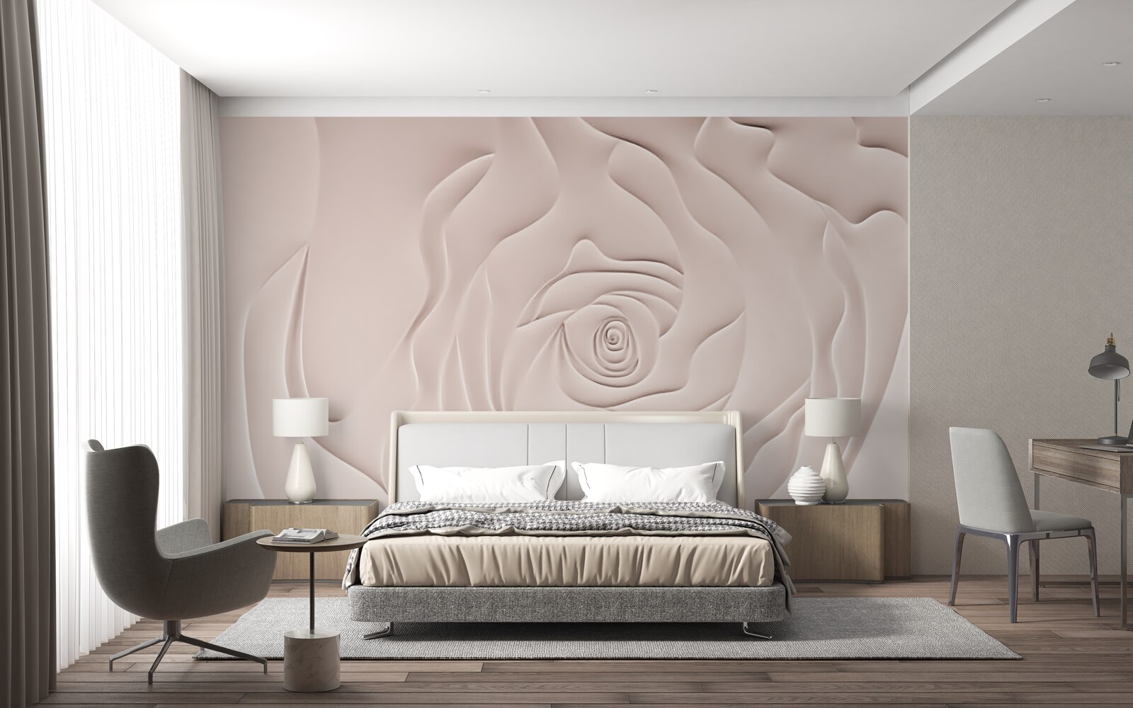 Fototapeta abstraktný ružičkový kel