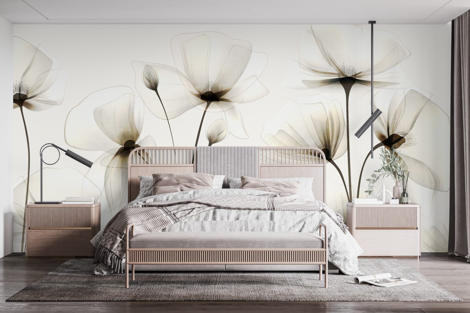 Fototapeta ladný, priesvitný mak